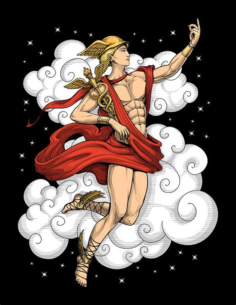 hermes drawing colored|Hermes greek mythology drawing.